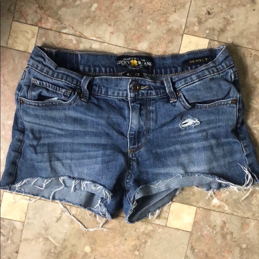 Lucky Brand Denim Shorts The Roll Up
